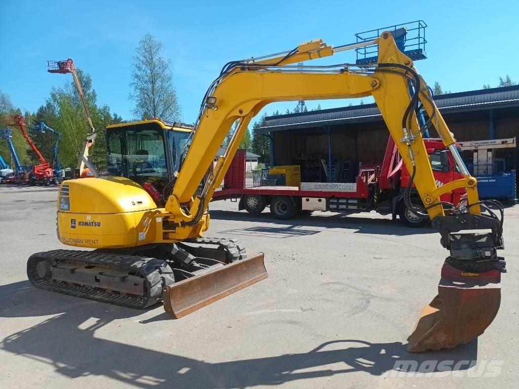 Komatsu PC 80 MR-3 Midi bagri 7t – 12t