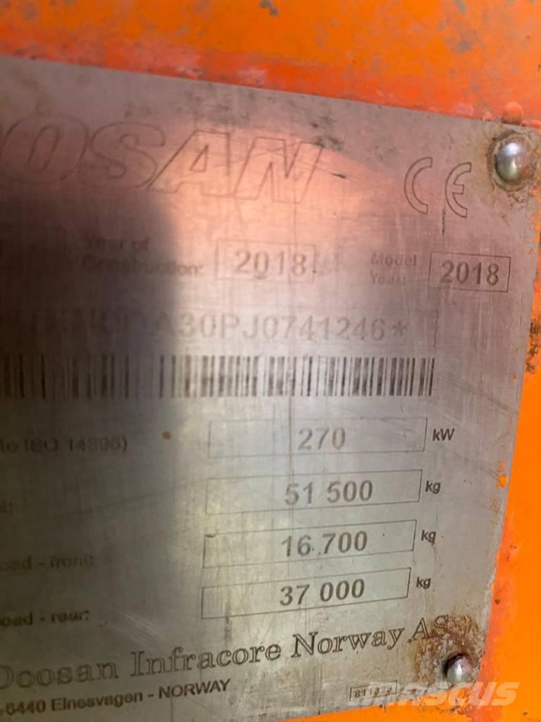 Doosan DA30 Zglobni demperji