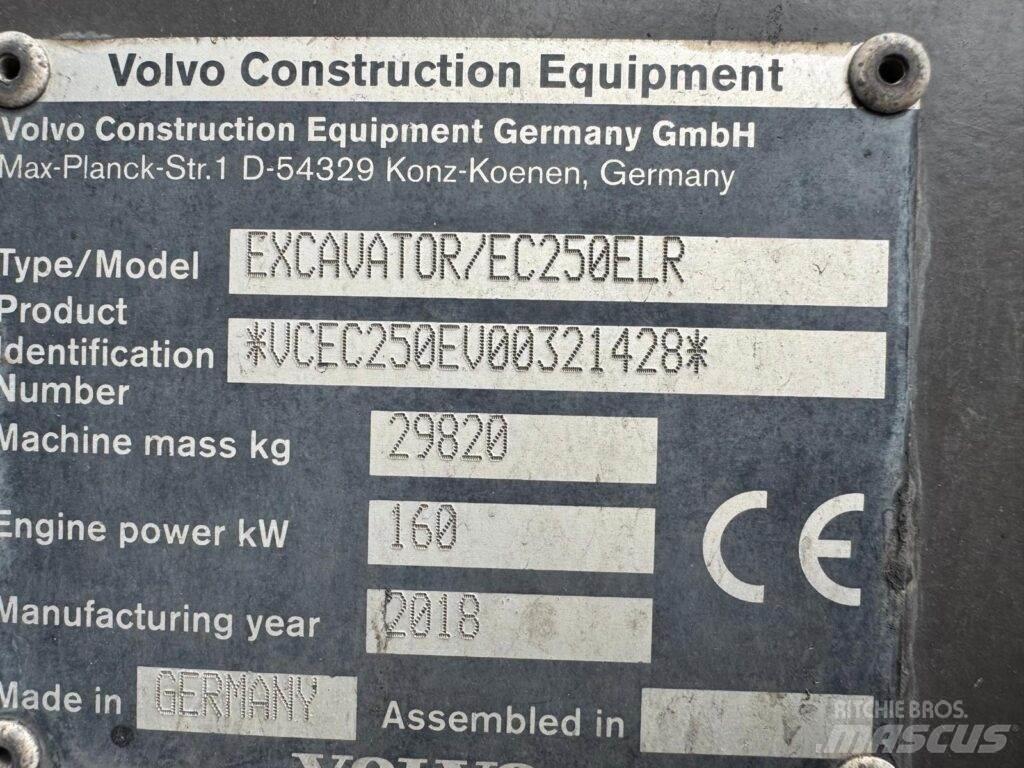 Volvo EC250ELR Bagri goseničarji