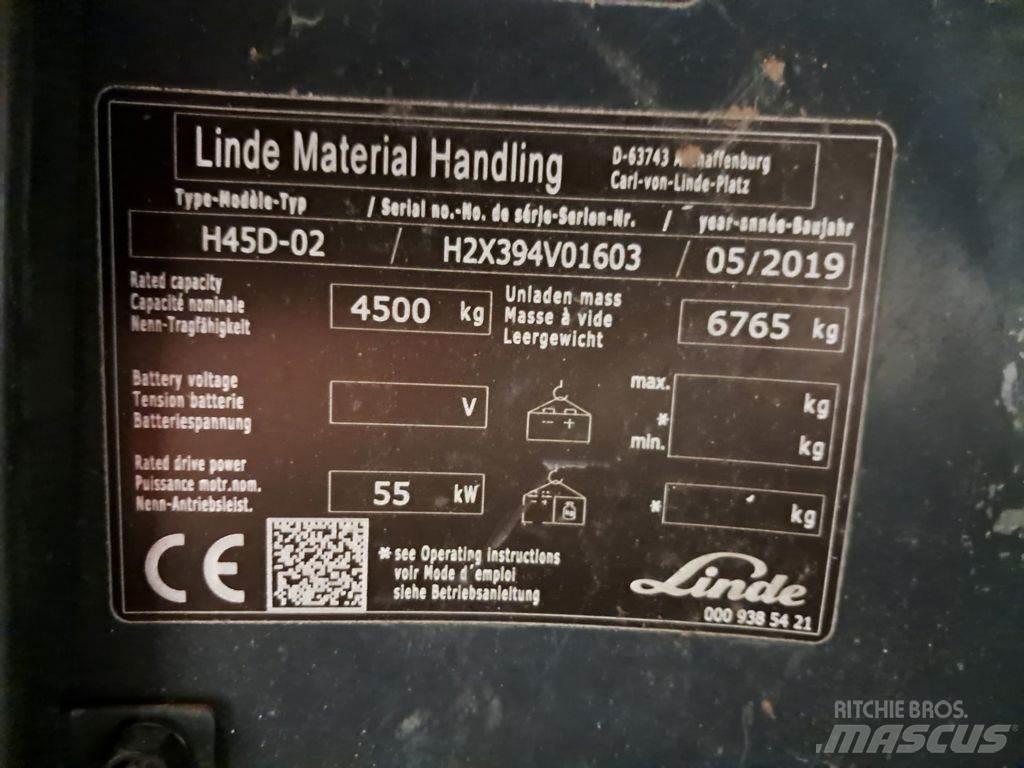 Linde H45D-02 Dizelski viličarji