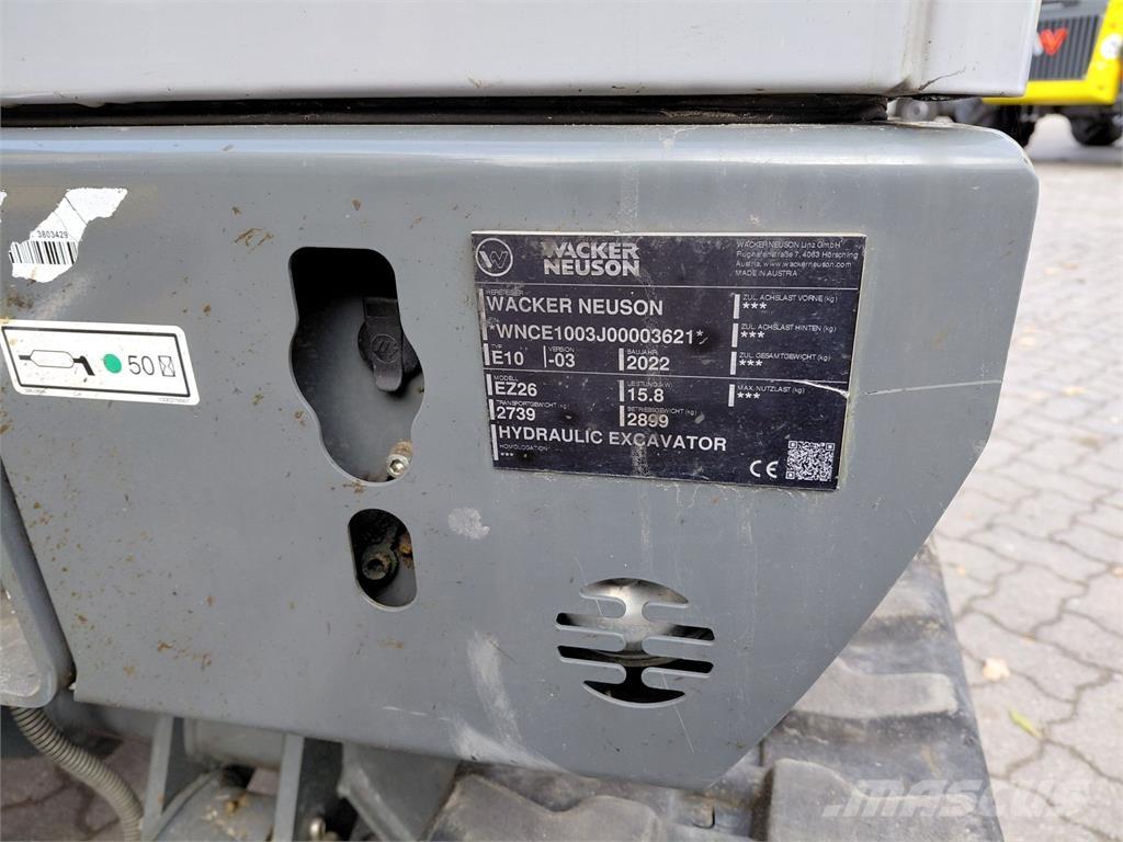 Wacker Neuson EZ26 Bagri goseničarji