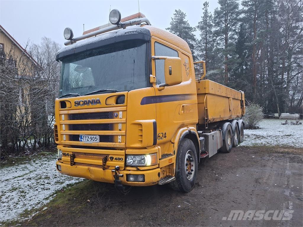 Scania R164 Kiper tovornjaki