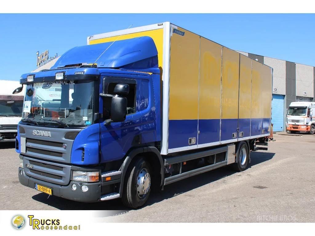 Scania P 230 + LIFT Tovornjaki zabojniki