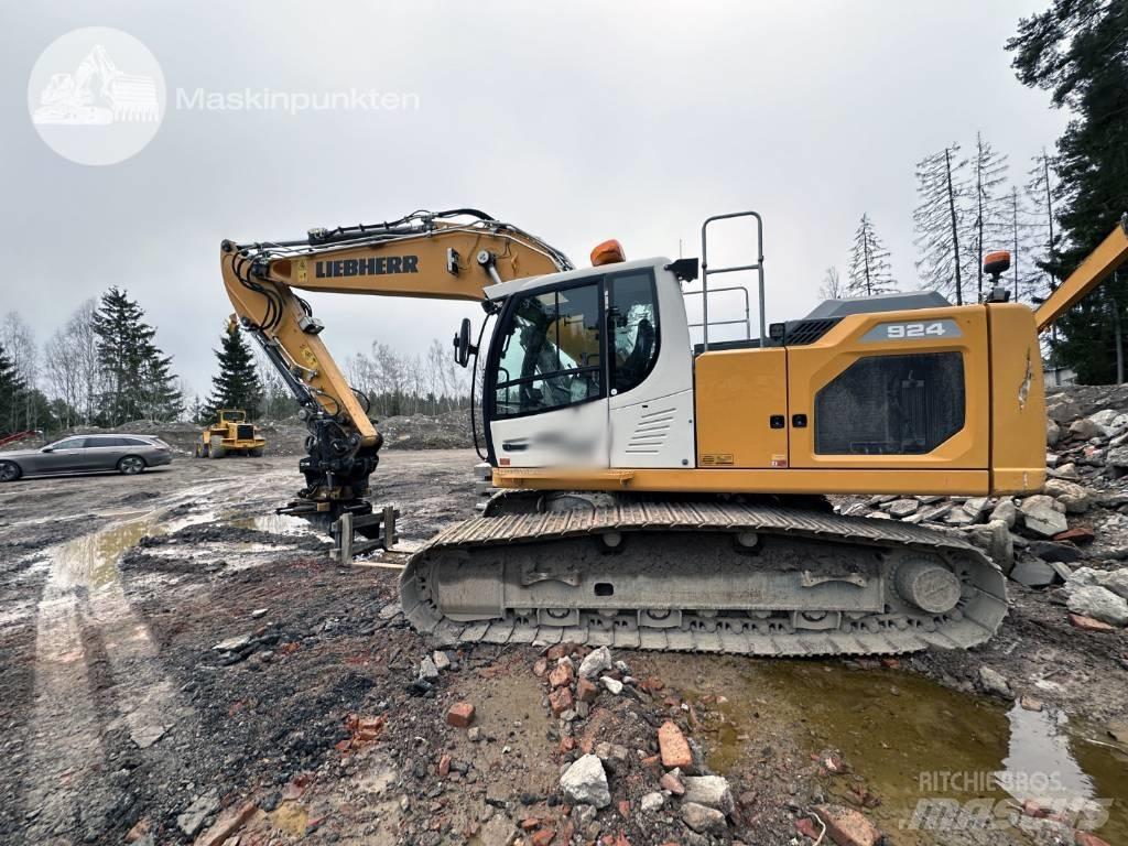Liebherr R 924 LC Bagri goseničarji
