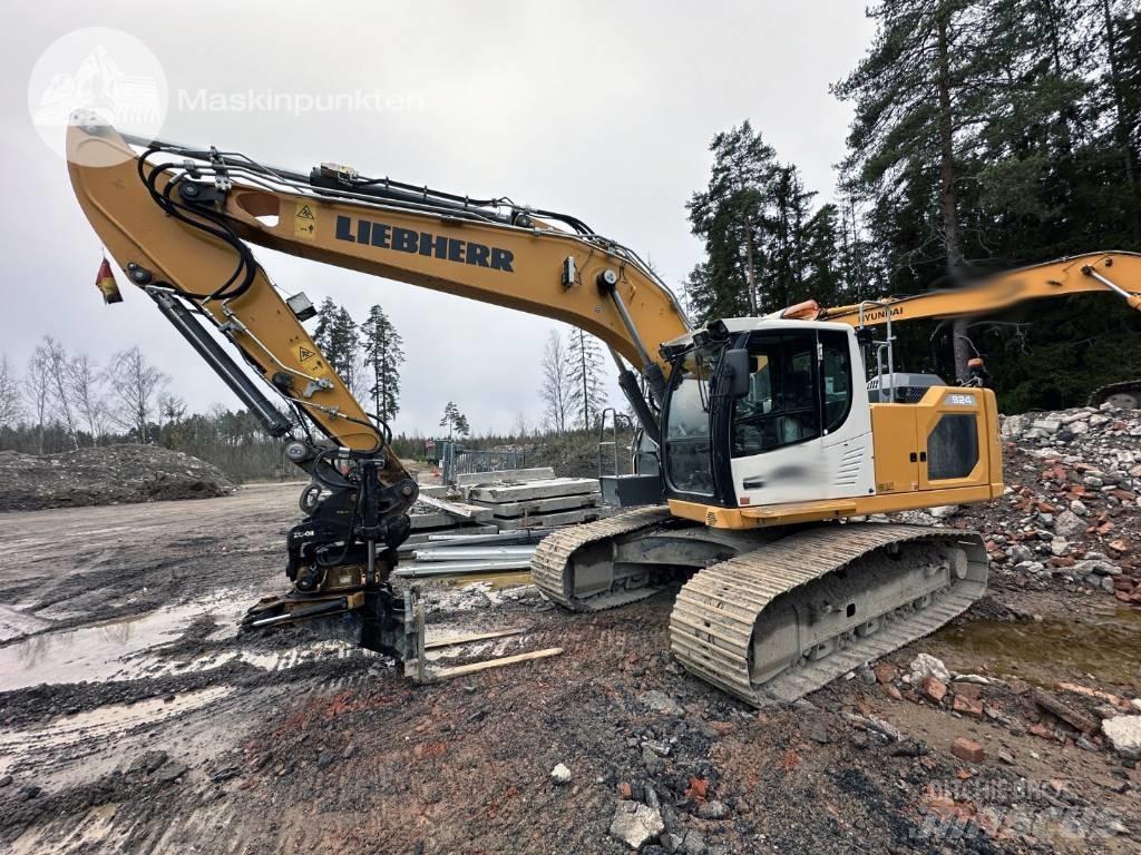 Liebherr R 924 LC Bagri goseničarji