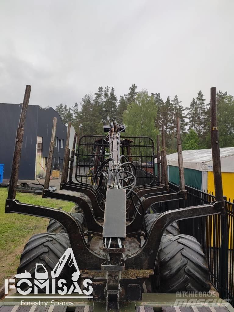 Timberjack 810B Podvozje in vzmetenje