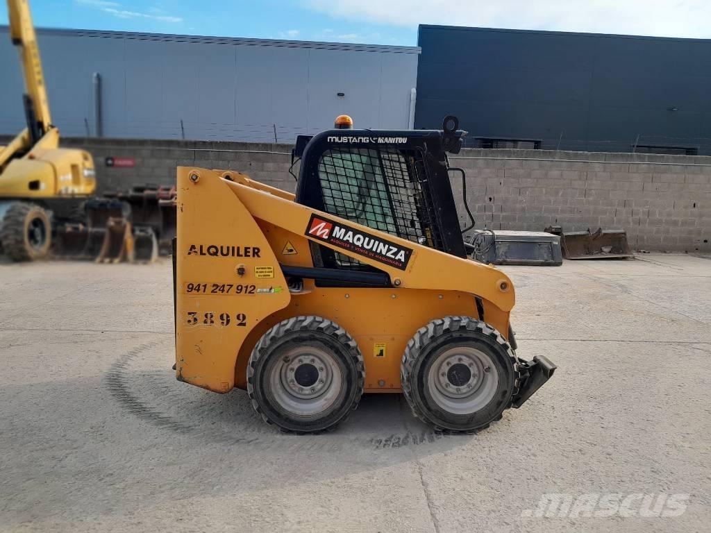 Mustang 1650 R Skid steer mini nakladalci