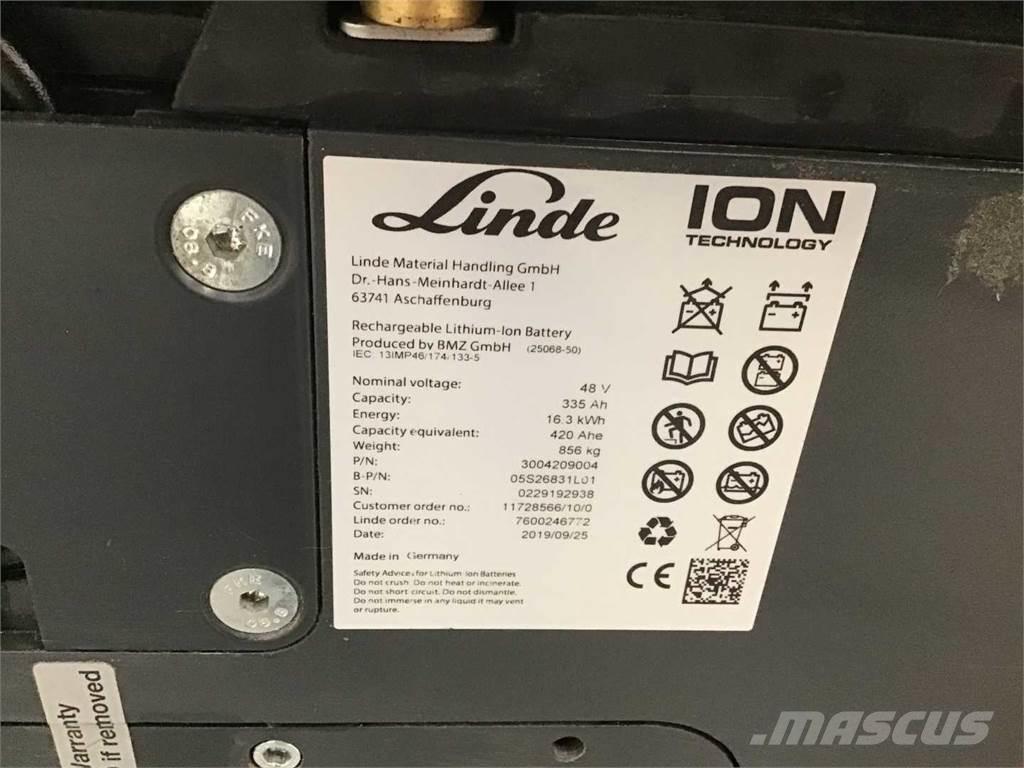 Linde E16 ION Električni viličarji