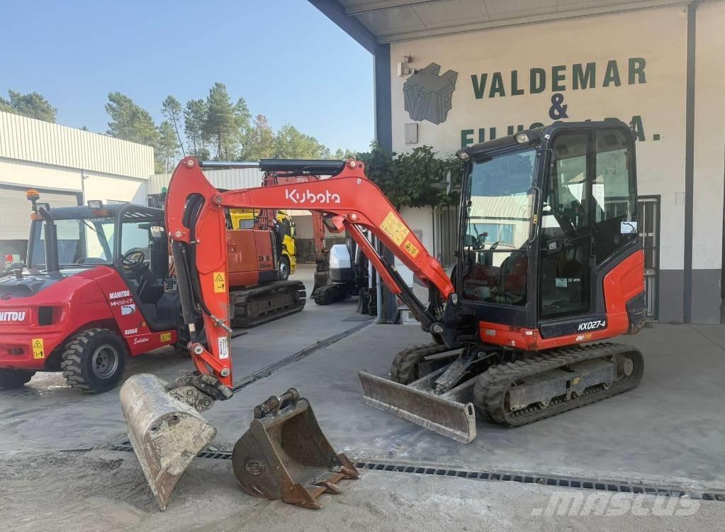 Kubota KX 027-4 Mini bagri <7t