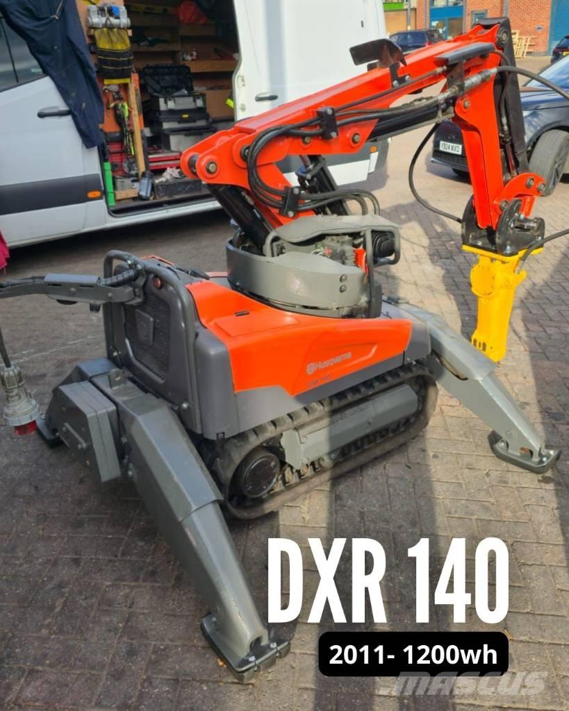 Husqvarna DXR 140 Mini bagri <7t