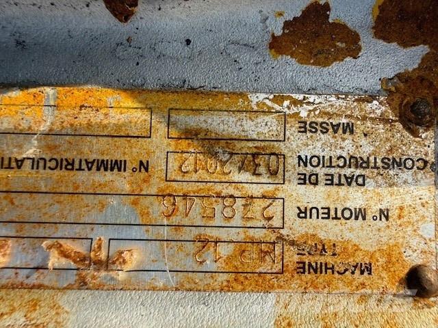 Geismar mp12 Vzdrževanje železnic