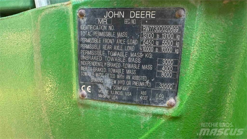 John Deere 7730 Traktorji