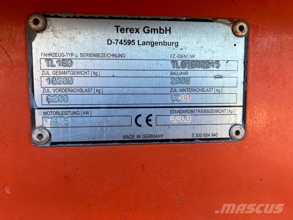 Terex TL 160 Kolesni nakladalci