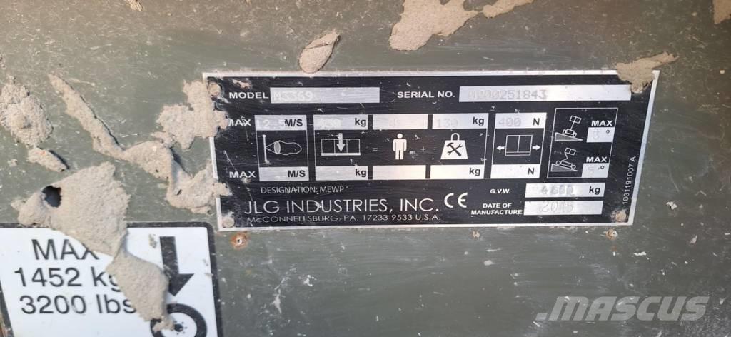 JLG M 3369 Škarjaste dvižne ploščadi