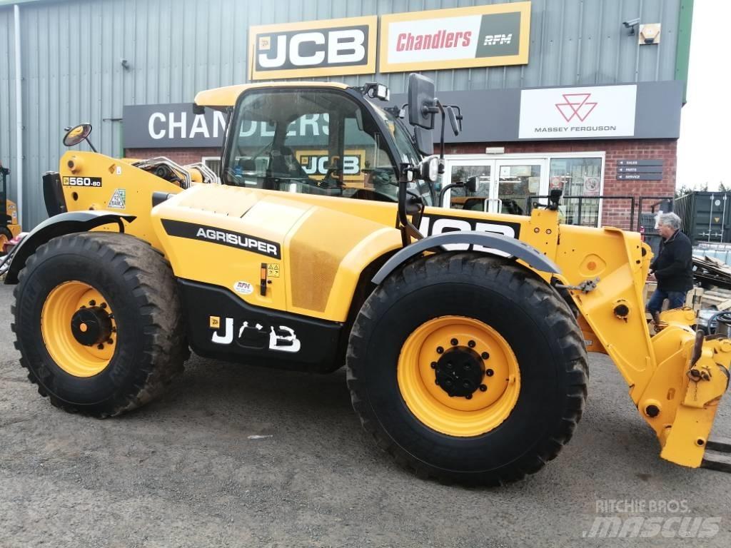 JCB 560-80 Teleskopski viličarji