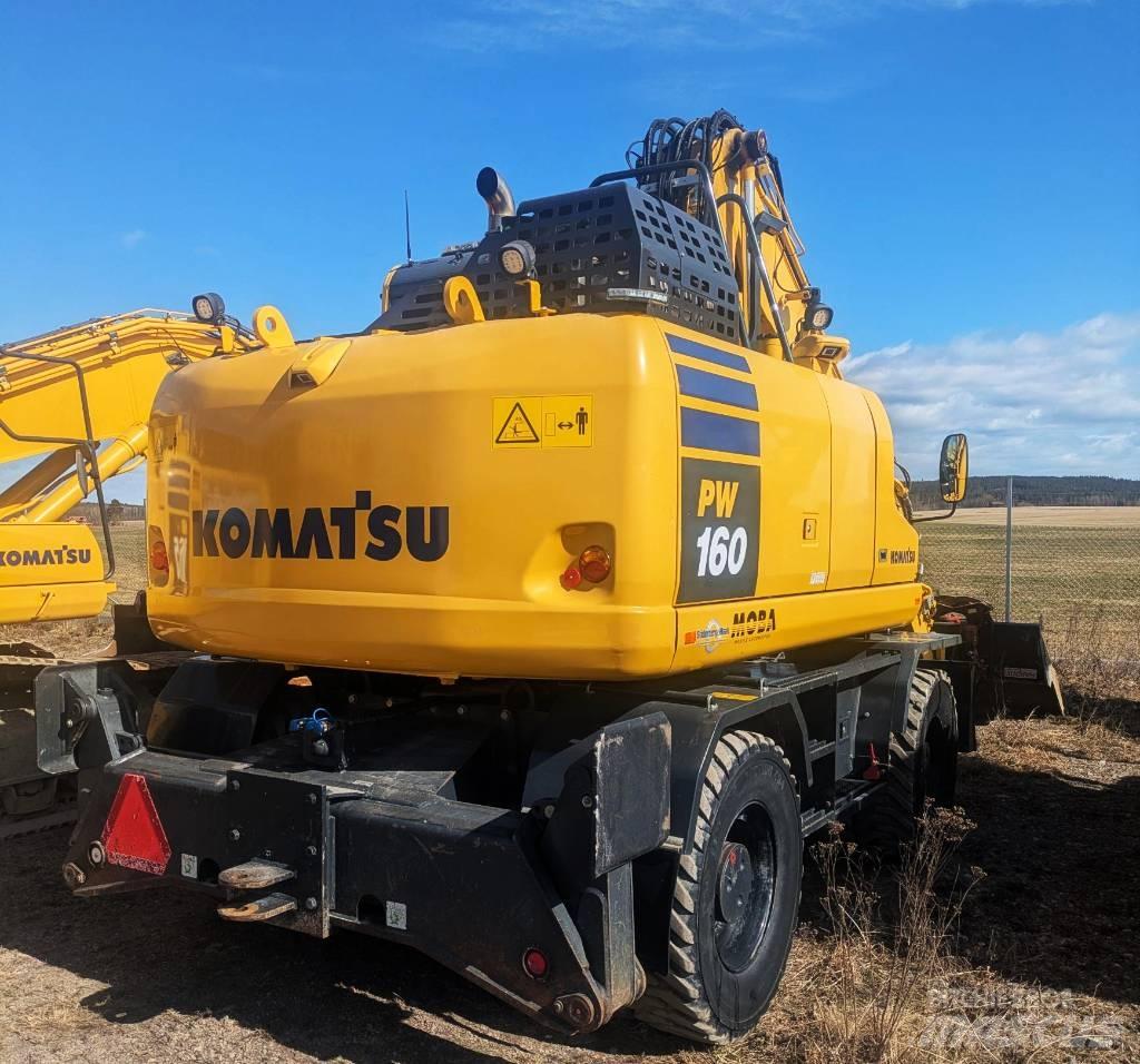 Komatsu PW160-11 Bagri na kolesih