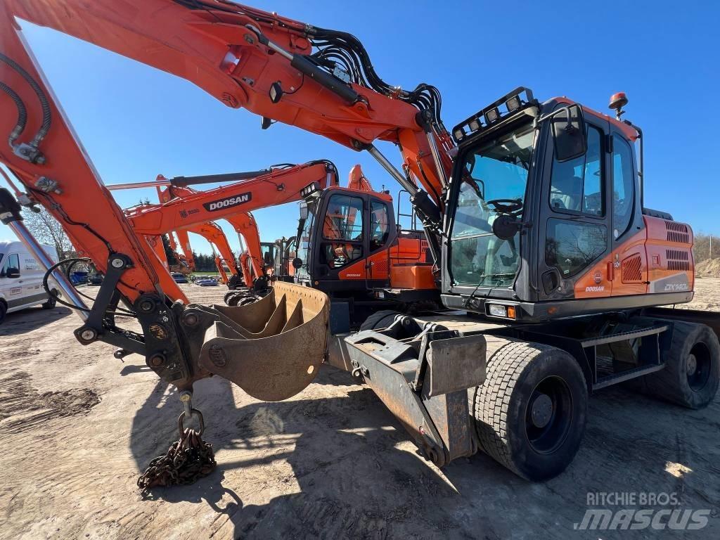 Doosan DX140W-5 Bagri na kolesih