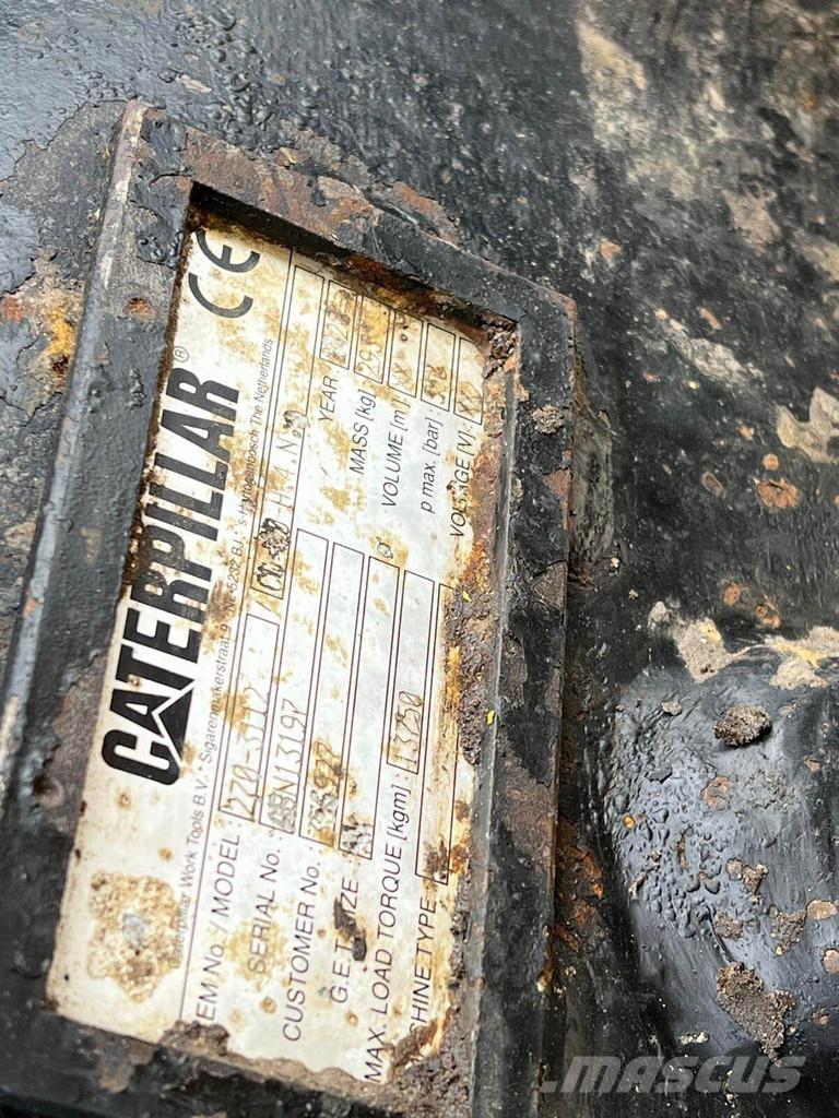 CAT 326F + GPS Bagri goseničarji