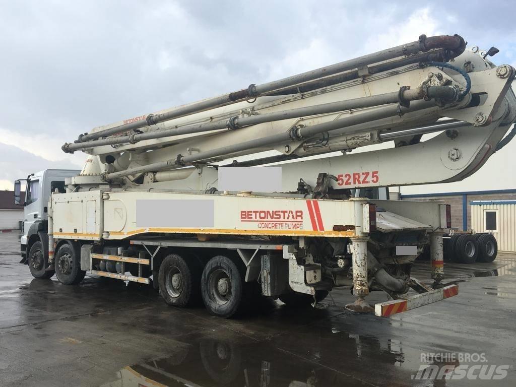 Betonstar 52M-5RZ Kamionske črpalke za beton