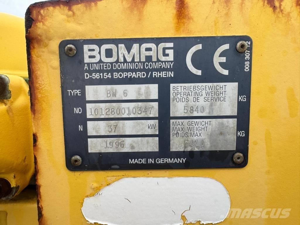 Bomag BW 6 Dvojni valjarji