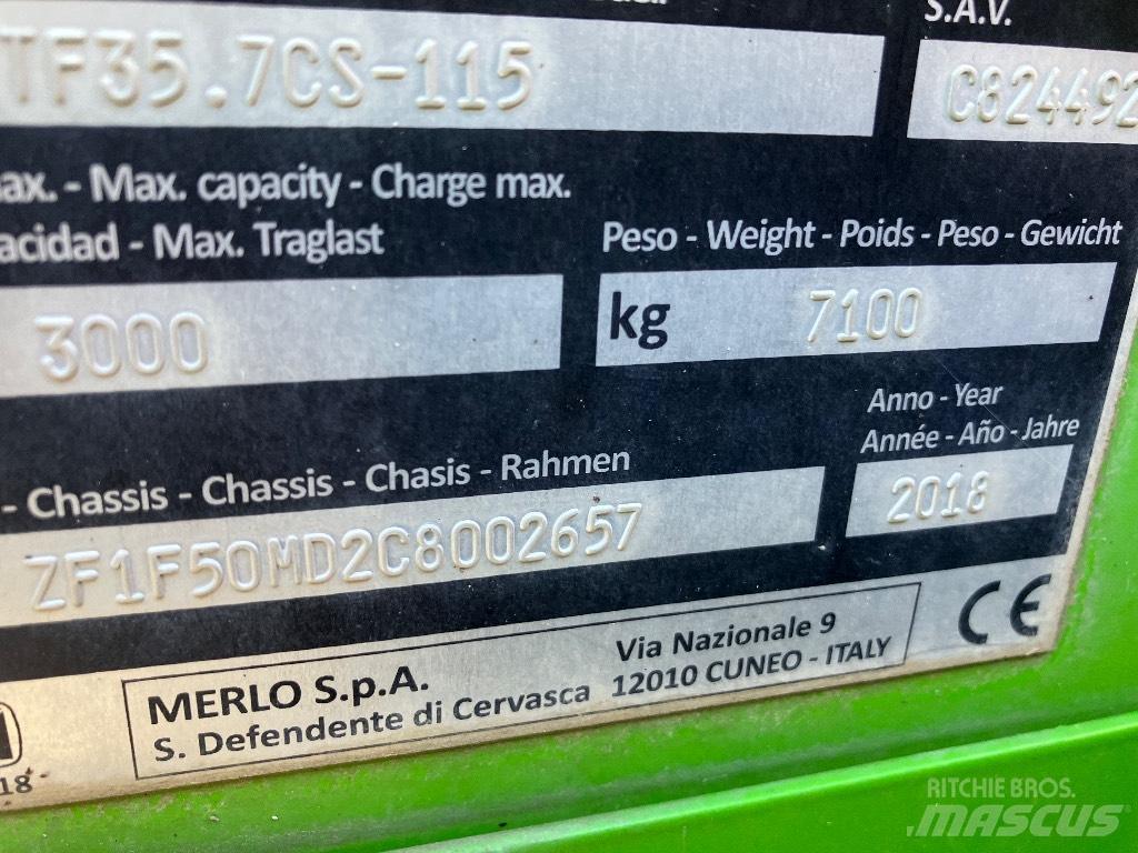 Merlo 35.7 CS Kmetijski teleskopski nakladalci