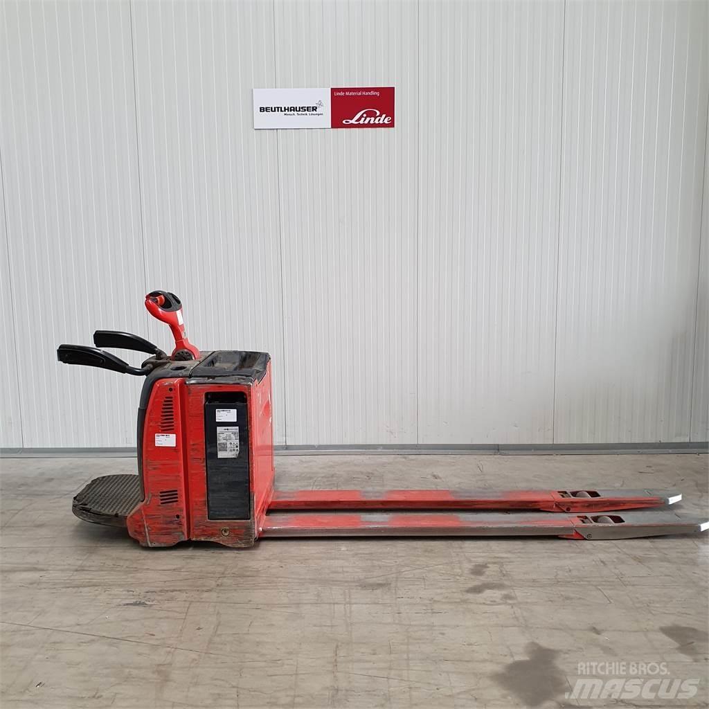 Linde T20AP-lang Električni nizko dvižni viličar