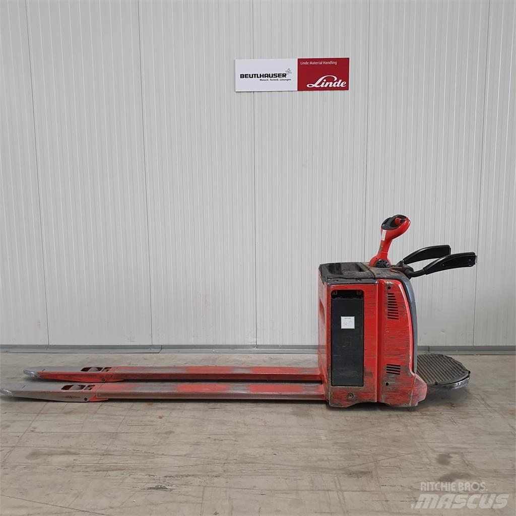 Linde T20AP-lang Električni nizko dvižni viličar
