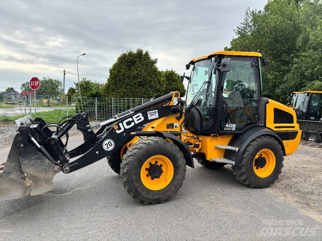 JCB 409 Kolesni nakladalci