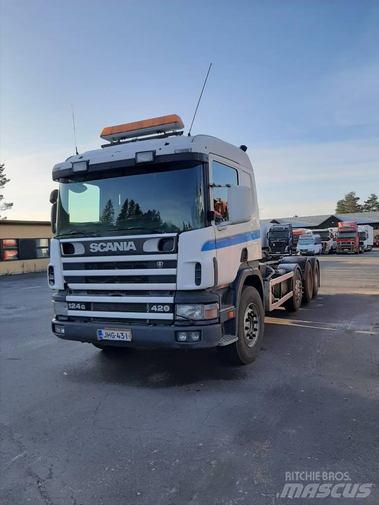 Scania P 124 Kotalni prekucni tovornjaki