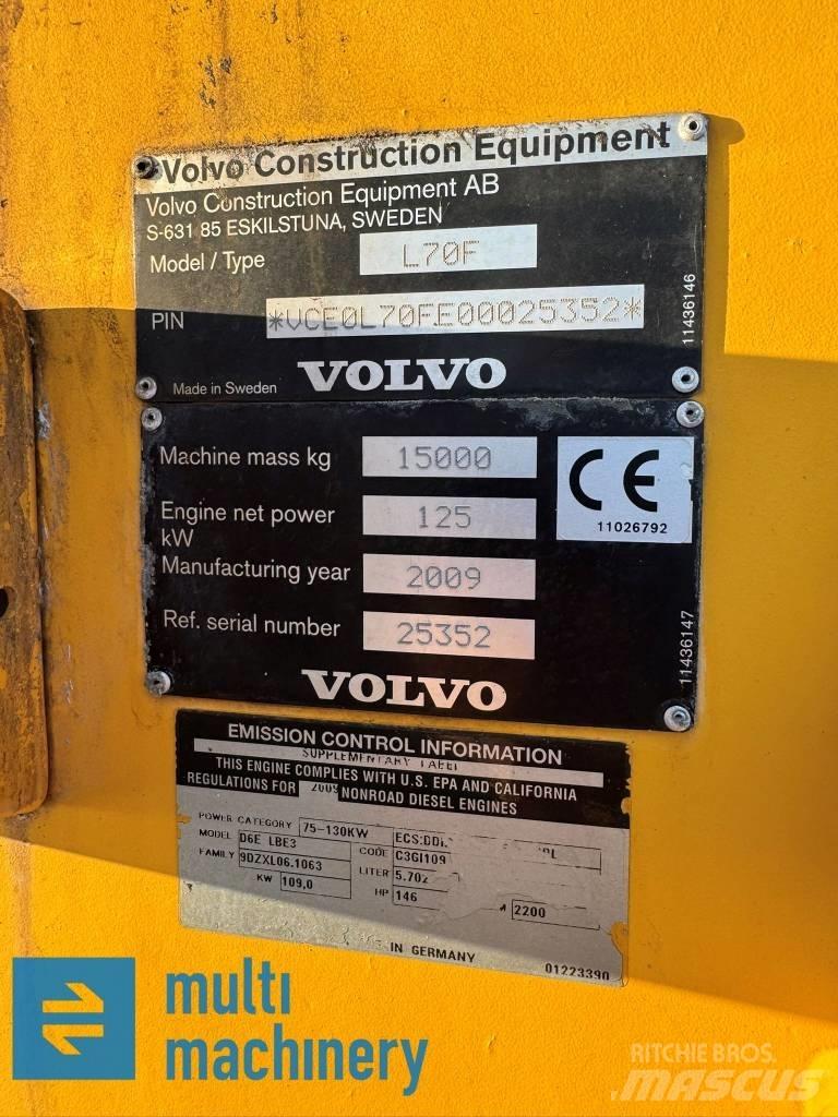 Volvo L 70 F Kolesni nakladalci