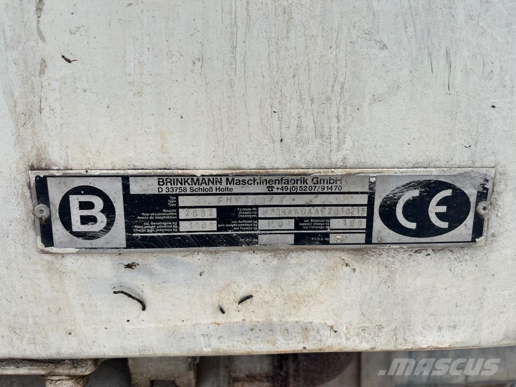 Brinkmann FHk 200/3 Estrih črpalke