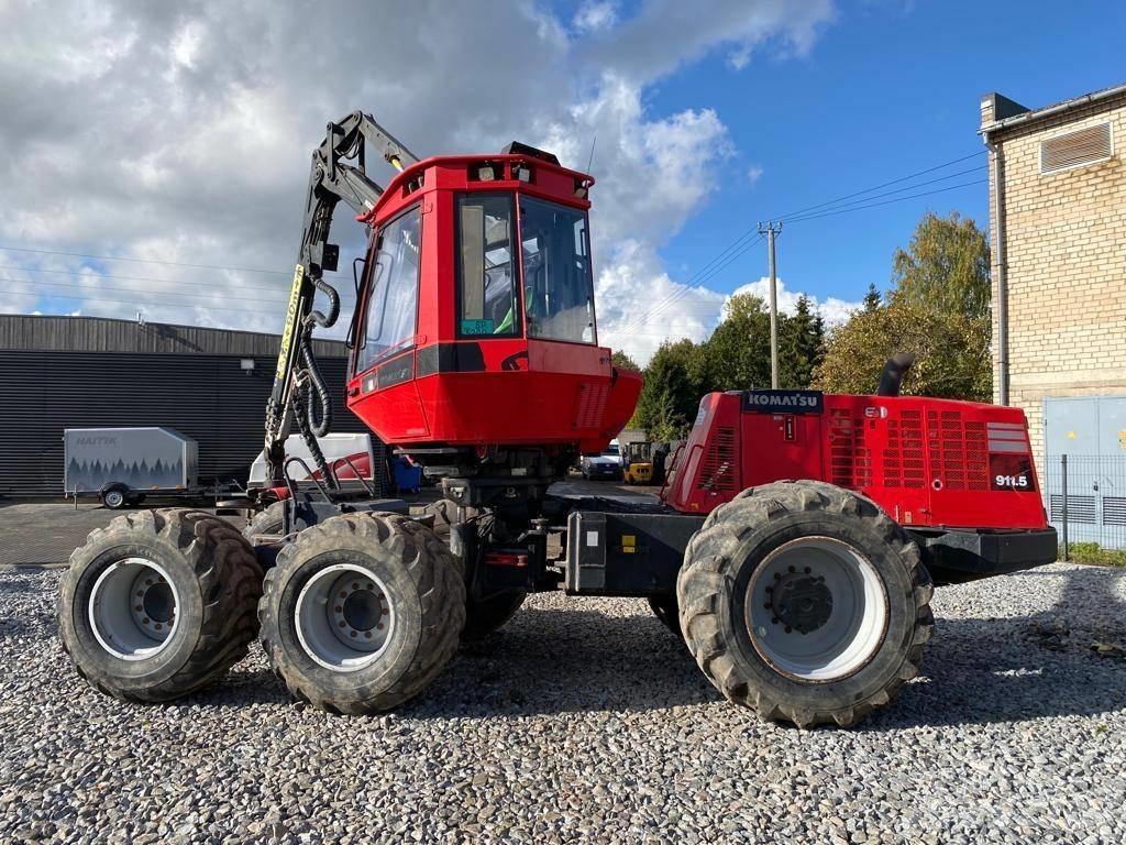 Komatsu 911.5 Harvesterji