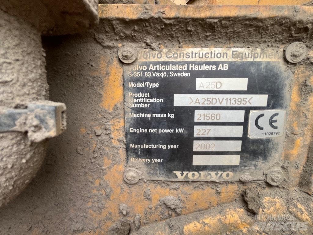 Volvo A 25 D Zglobni demperji