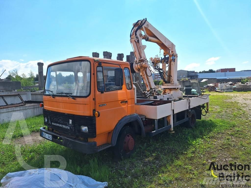 Magirus 130 M 8 Tovornjaki s kesonom/platojem