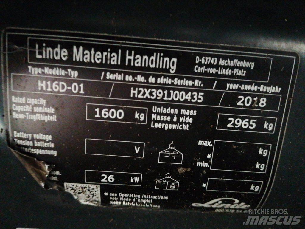 Linde H16D-01 Dizelski viličarji