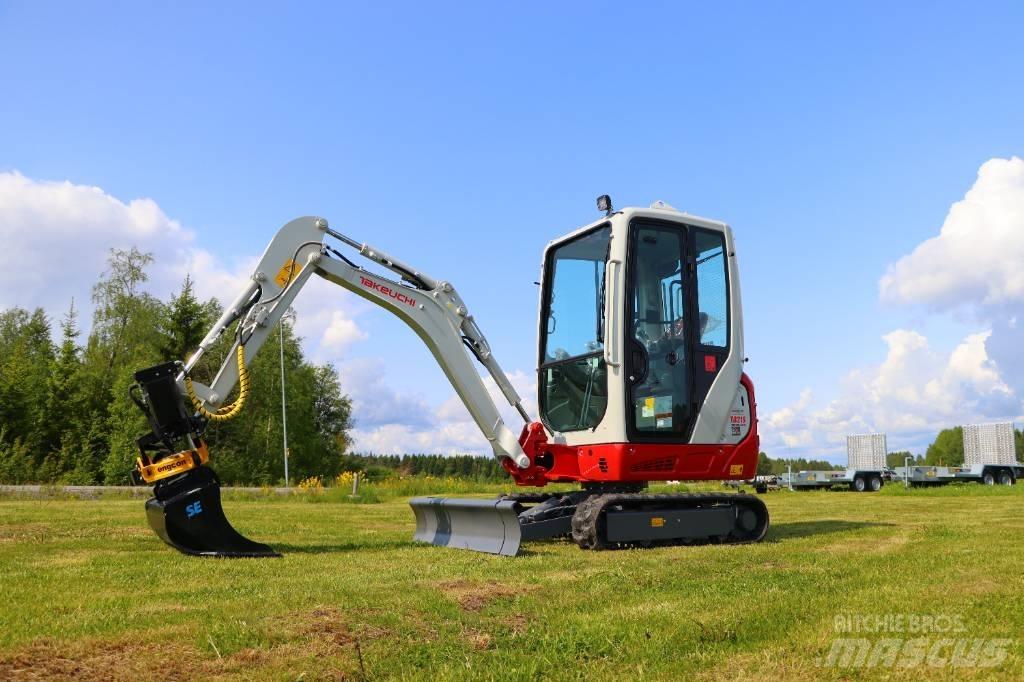 Takeuchi TB216 Mini bagri <7t