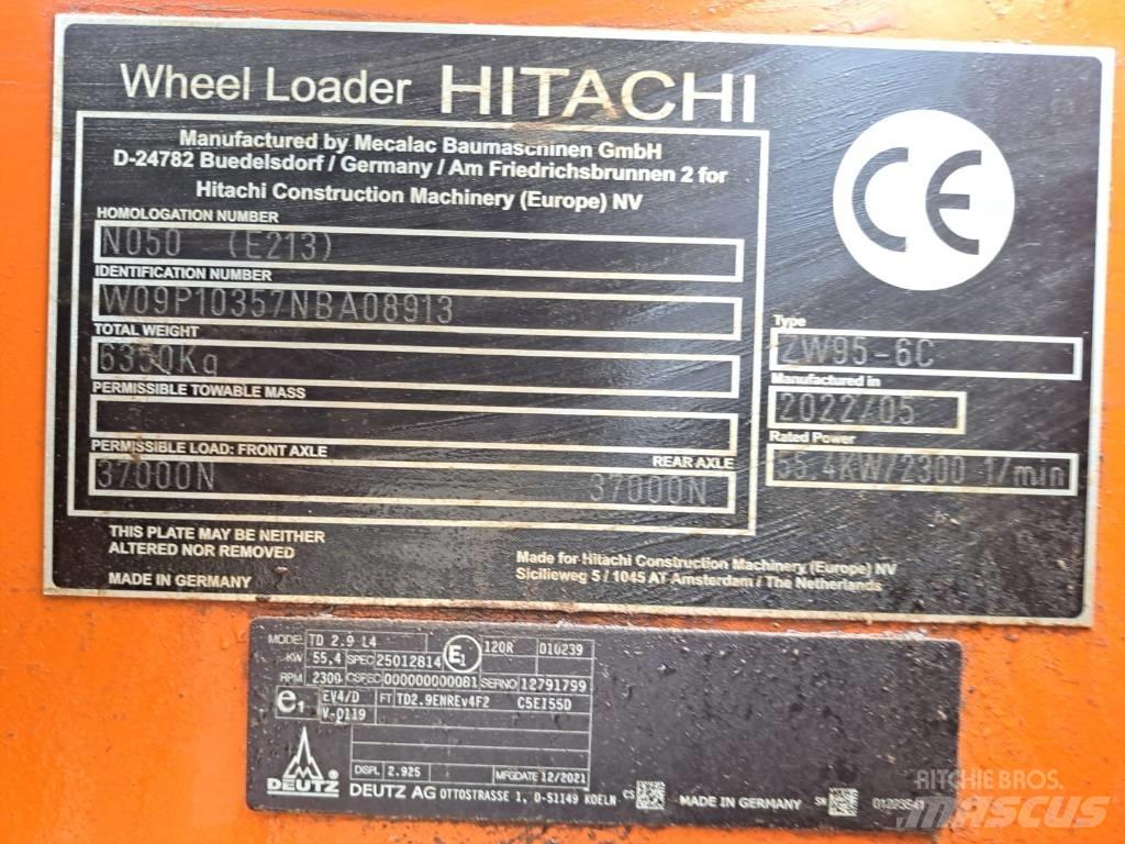 Hitachi ZW 95-6 Kolesni nakladalci