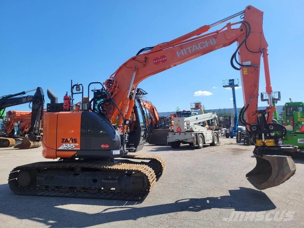 Hitachi ZX 135 US-6 Bagri goseničarji