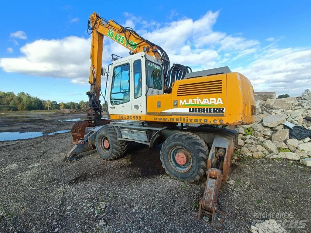 Liebherr A924 Bagri na kolesih