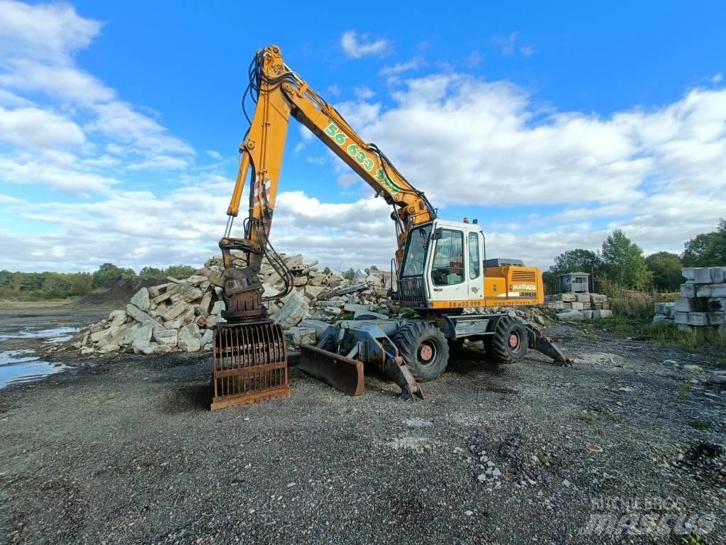 Liebherr A924 Bagri na kolesih