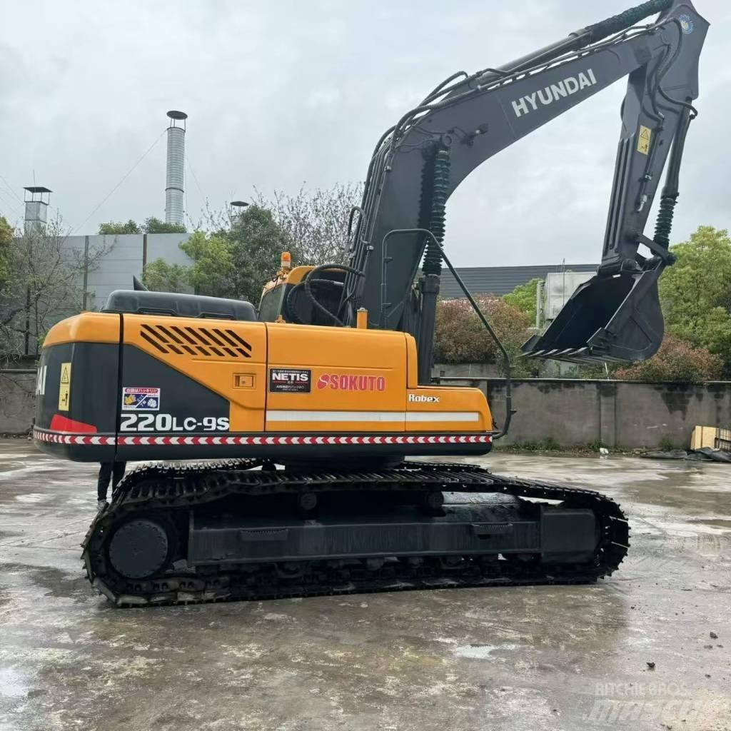 Hyundai R220LC-9S Bagri goseničarji