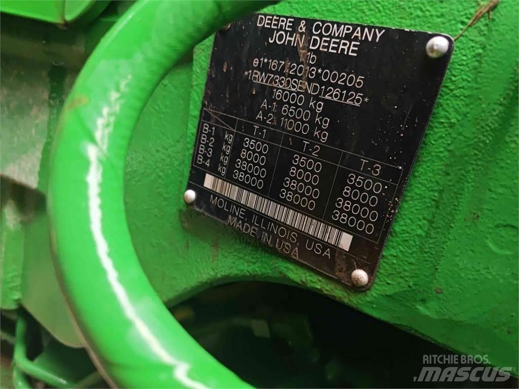 John Deere 7R 330 Traktorji
