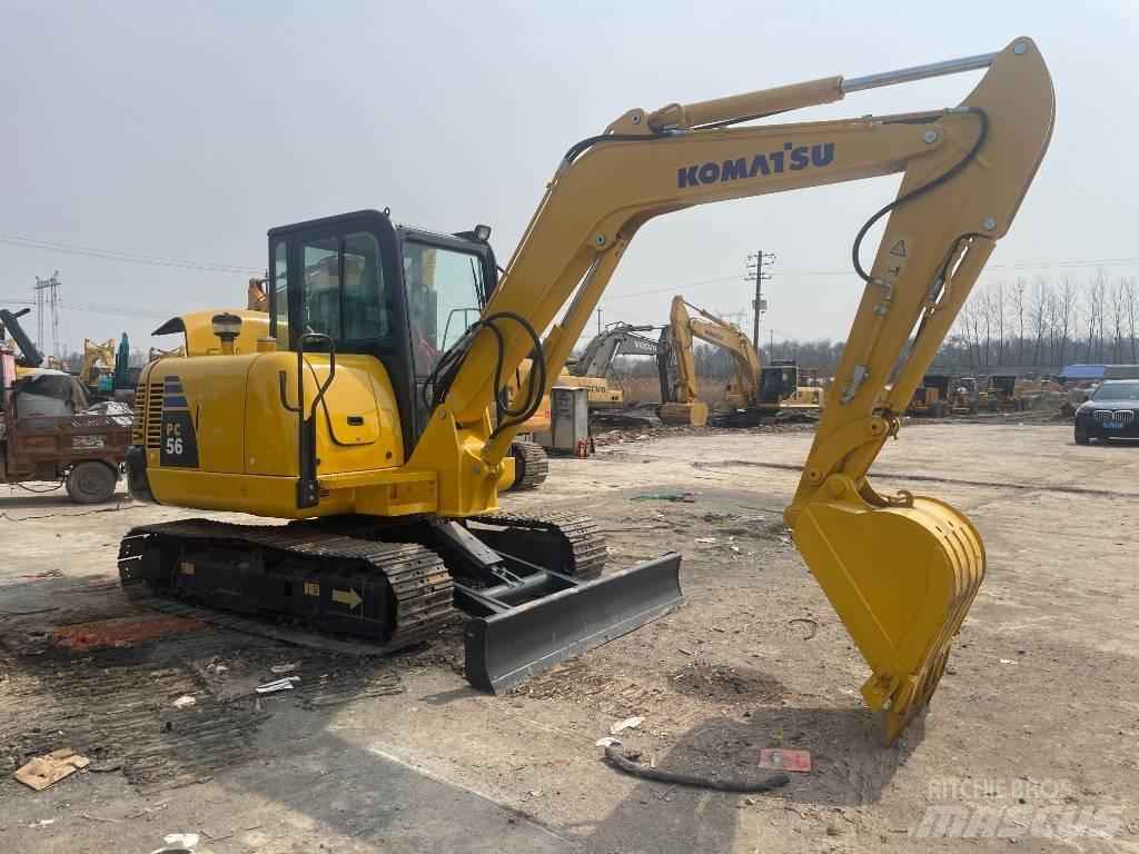 Komatsu PC56 Mini bagri <7t