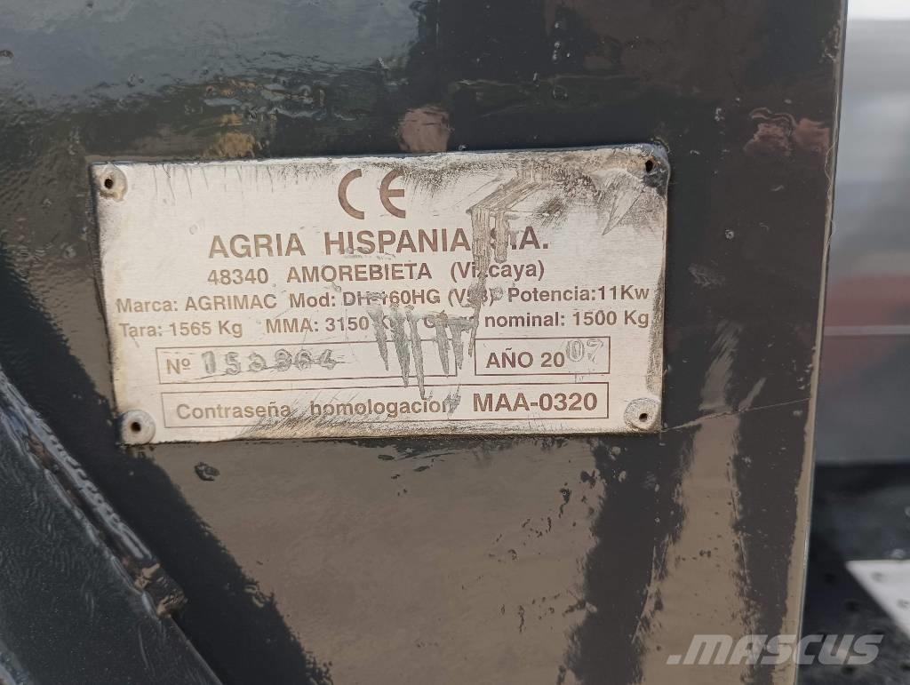 Agria DH 15 hg 4x4 Ne cestni demperji