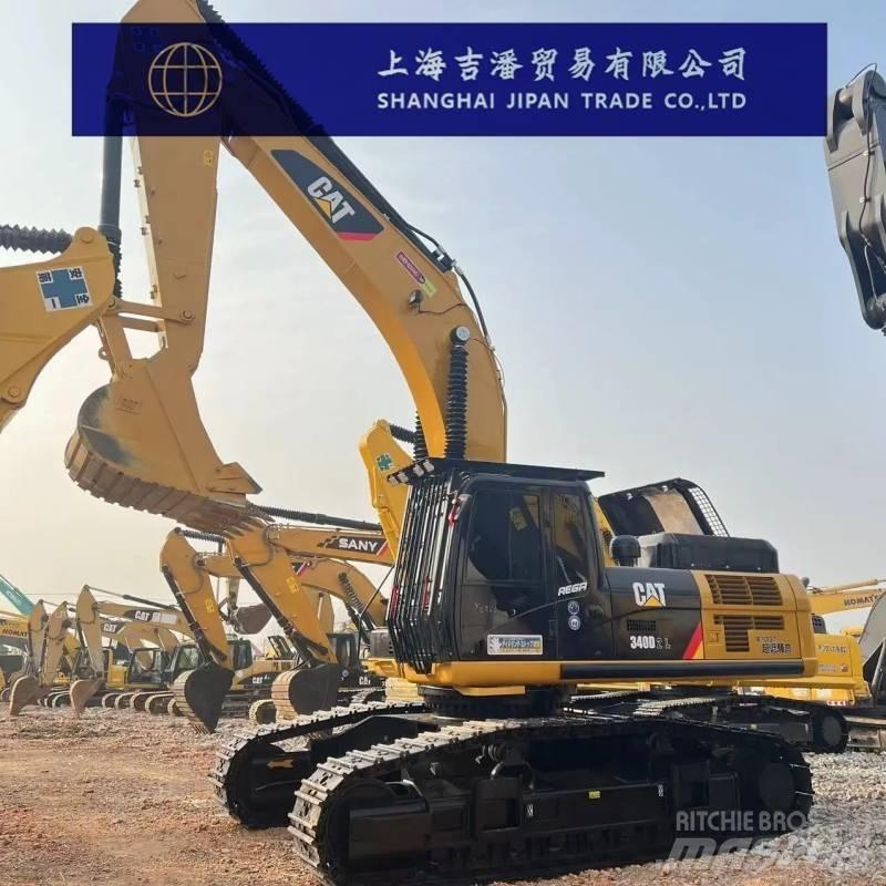 CAT 340 D Bagri goseničarji