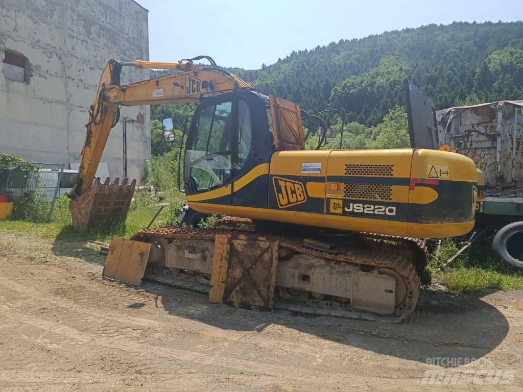 JCB JS 220 LS Bagri goseničarji
