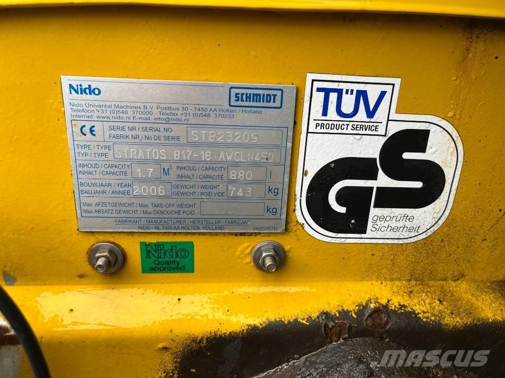 Nido Stratos Trosilci peska in soli