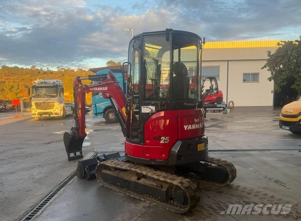 Yanmar Vio 25 Mini bagri <7t