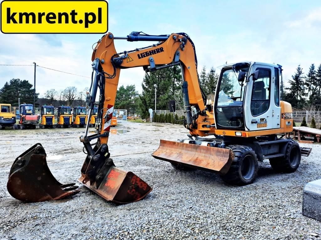 Liebherr A 309 Bagri na kolesih