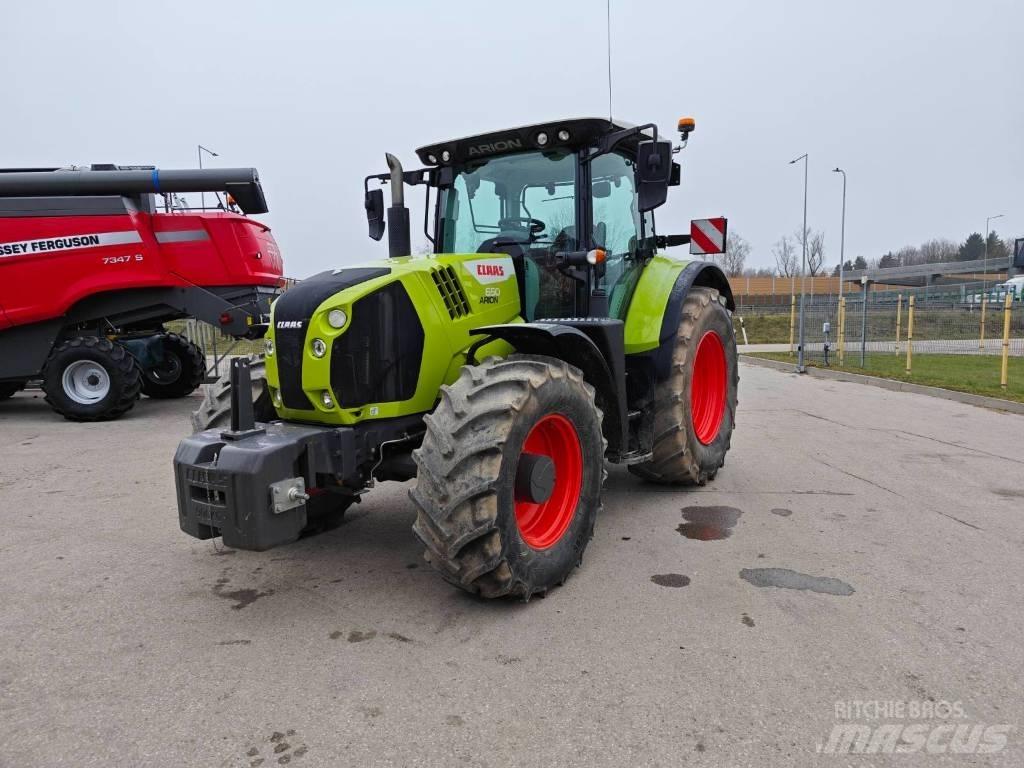 CLAAS Arion 650 Traktorji